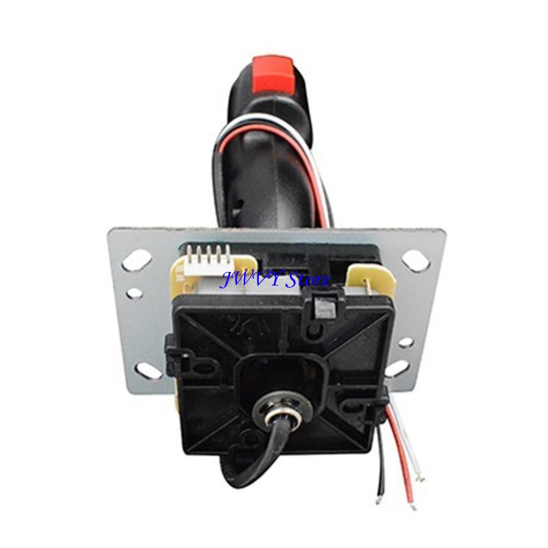 Arcade And Vending - 573A ตู้เกมอาร์เคด Mini-Grap Flight Joystick ทริกเกอร์การสั่นสะเทือนของปุ่มไฟด้านบน