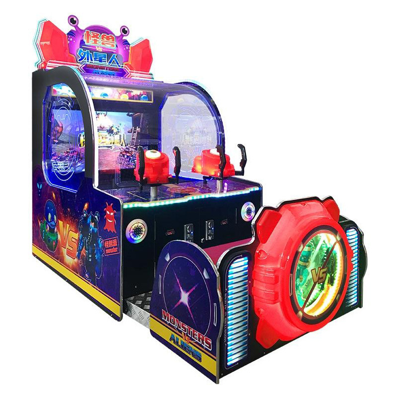 Ticket Redemption Machine - เครื่องเกมตู้หยอดเหรียญ ต่อสู้ปะทะสัตว์ประหลาดกับมนุษย์ต่างดาว แลกตั๋วรางวัล ราคาโรงงาน