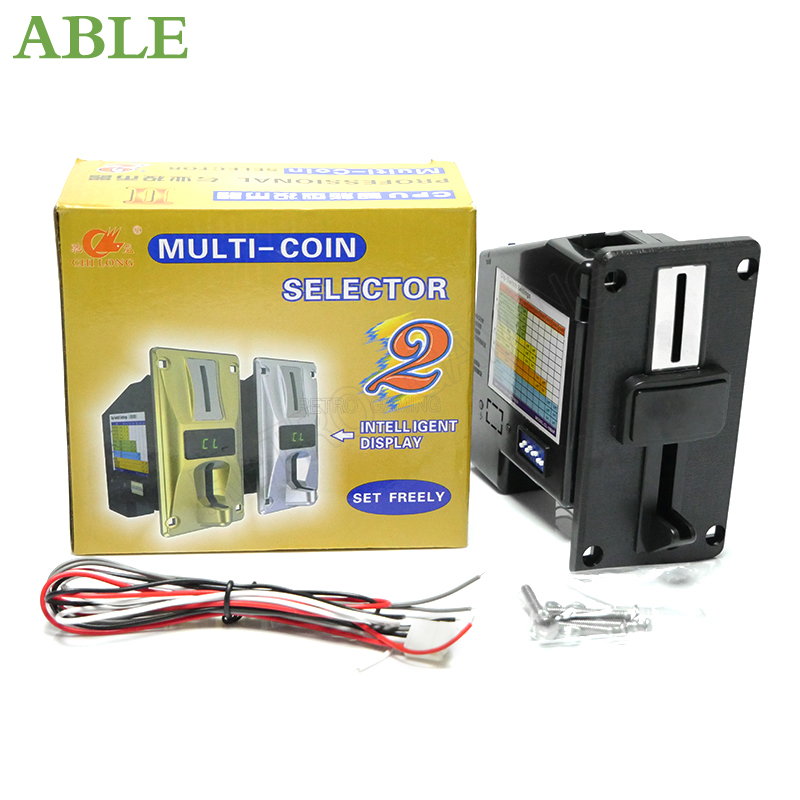 Vending Arcade Games - Multi Coin Acceptor เลือก CL-168ที่แตกต่างกันเหรียญอิเล็กทรอนิกส์ลงสำหรับเกมอาเขตกลไกเครื่องหยอดเหรียญ