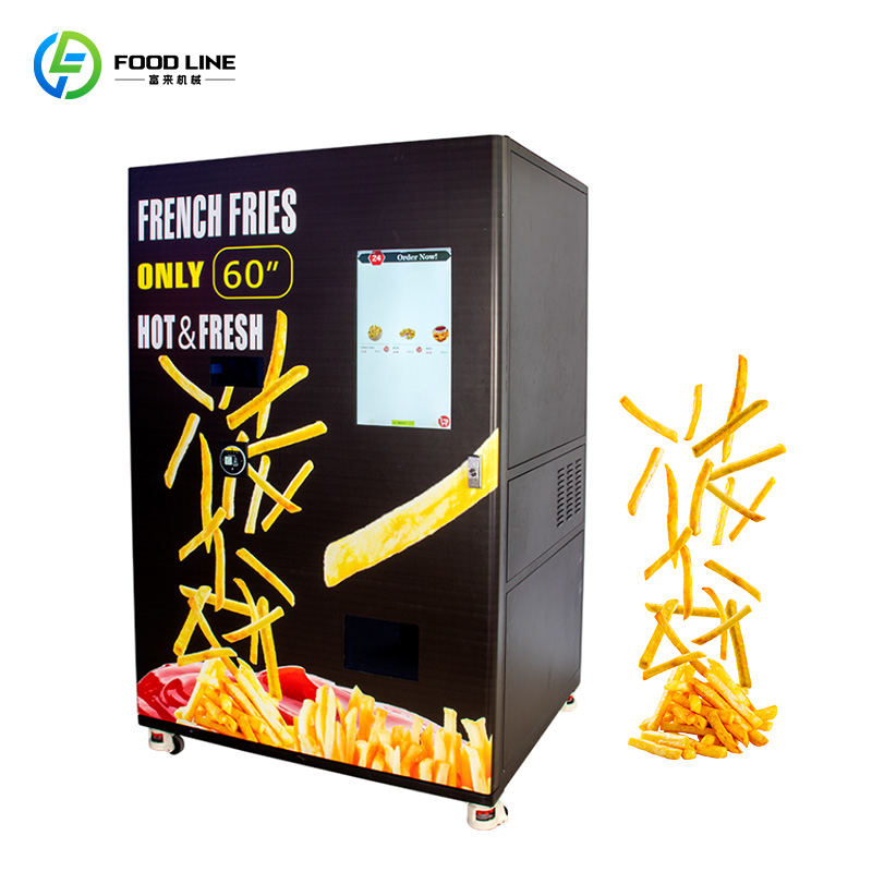Vending Machine Qr Code - ตู้จำหน่ายเบอร์เกอร์อัตโนมัติอัจฉริยะ ชำระเงินด้วยเหรียญผ่านคิวอาร์โค้ด โครงสร้างเหล็ก ระบบจัดการบนคลาวด์ ราคาขายส่ง