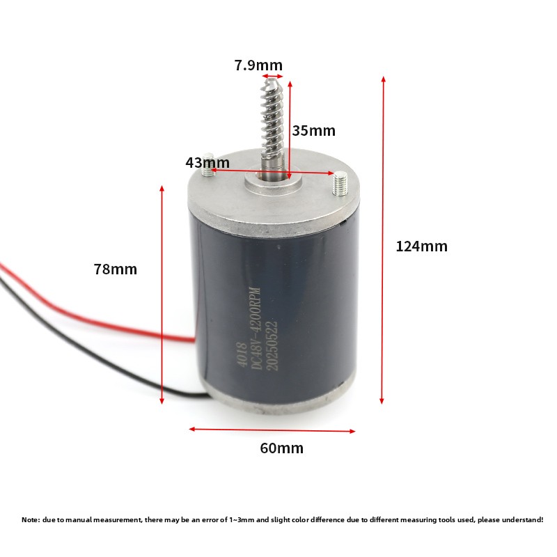 Crane Claw Motor - มอเตอร์เครื่องคีบตุ๊กตาหยอดเหรียญแบบอาร์เคด พร้อมระบบเบรกป้องกันการดึง สำหรับเกมเครนของเล่นตุ๊กตา