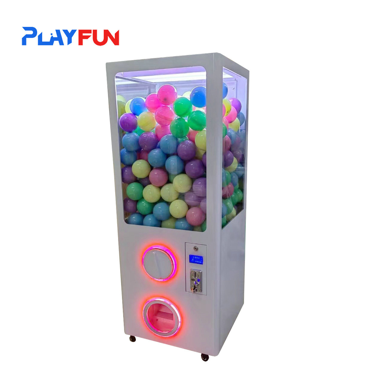 Prize Capsule Toy Machine - เครื่องเกมกาชาปอง Playfun Easy Play ขนาด 100