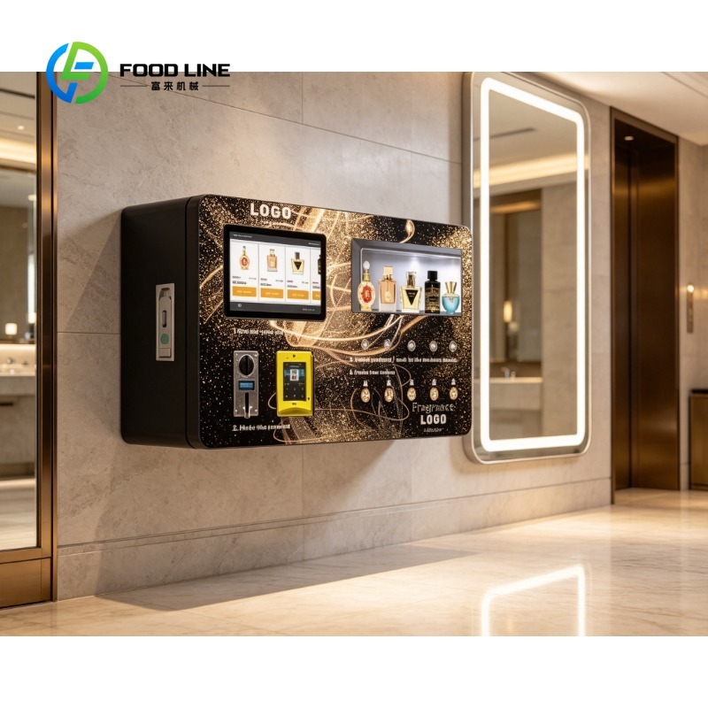Bill Acceptor Vending - โรงงานผลิตเครื่องจำหน่ายน้ำหอมแบบหยอดเหรียญ พร้อมระบบรับธนบัตรและเครื่องอ่านบัตร ครบชุด สำหรับพื้นที่เชิงพาณิชย์ในร่ม เช่น ห้างสรรพสินค้า
