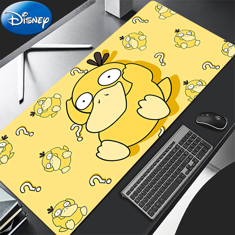Arcade No - แผ่นรองเมาส์สำหรับเล่นเกม P-Pokemon Psyduck 90x40 ซม. อนิเมะ