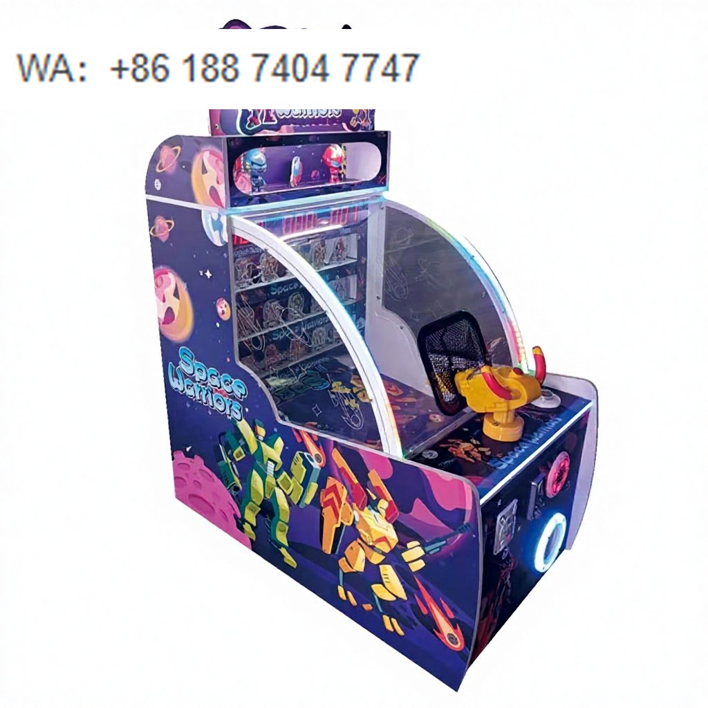 Ticket Redemption Machine - เครื่องเกมยิงลูกบอลอาร์เคดแบบหยอดเหรียญ นักรบอวกาศ ขายดี ใช้แลกตั๋ว ผลิตจากโลหะและพลาสติกที่ทนทาน