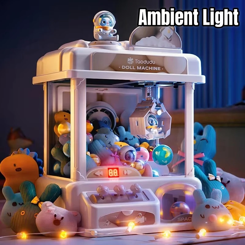 Vending Arcade Games - ตู้กดเล็บขนาดเล็กสำหรับเด็กผู้หญิงเครื่องเกมหยอดเหรียญเครื่องหยอดเหรียญเครื่องหยอดเหรียญขนาดเล็กของเล่นสำหรับเด็กผู้หญิง