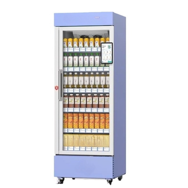 Commercial Vending Machine - เครื่องจำหน่ายสินค้าอัตโนมัติขนาดใหญ่สำหรับเครื่องดื่มและขนมขบเคี้ยว แบบไร้คนขาย