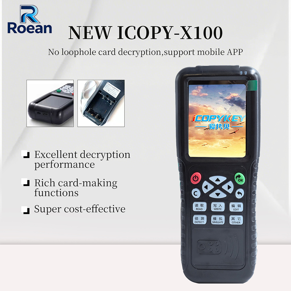 Nfc Card Reader Vending - เครื่องอ่านและเขียนบัตรสมาร์ทการ์ด RFID NFC แบบพกพา X100 125KHz