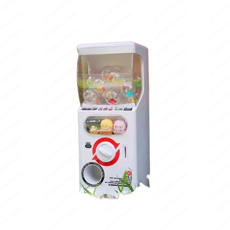 Prize Capsule Toy Machine - ตู้กาชาปองหยอดเหรียญรุ่นใหม่ ของเล่นเด็กพร้อมลูกอมและแคปซูลฟิกเกอร์จิ๋ว เครื่องจ่ายรางวัลสำหรับนักสะสม