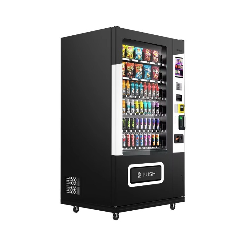 Vending Machine Qr Code - ตู้จำหน่ายขนมและเครื่องดื่มแบบหยอดเหรียญ ระบบชำระเงินหลากหลายรูปแบบด้วย QR Code และบัตร พร้อมระบบแจ้งเตือนสินค้าคงคลังแบบเรียลไทม์