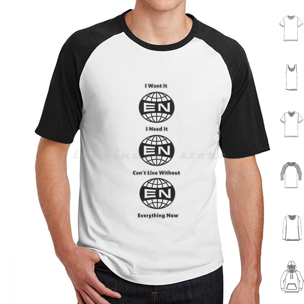 Arcade No - Arcade Fire-ทุกสิ่งตอนนี้ T เสื้อขนาดใหญ่ผ้าฝ้าย 100% Arcade