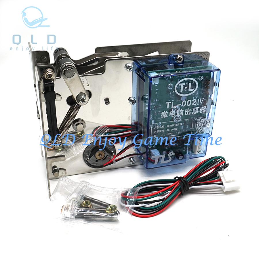 Ticket Redemption Machine - อะไหล่เครื่องจ่ายตั๋วสลากกินแบ่ง TL-002IV ชิ้นส่วนสำหรับเครื่องเกมอาร์เคด กลไกแลกของรางวัล เครื่องหยอดเหรียญแบบเครน ตู้ขายสินค้าอัตโนมัติ