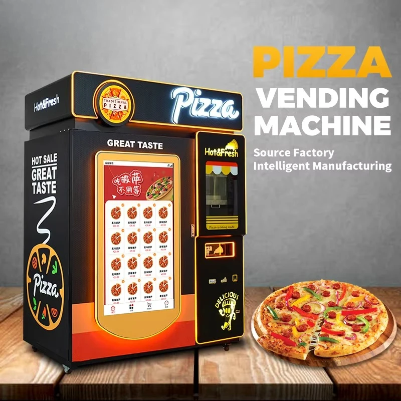 Commercial Vending Machine - เครื่องจำหน่ายพิซซ่าอัตโนมัติแบบสั่งทำพิเศษของ YG พร้อมหน้าจอสัมผัส 24 ชั่วโมง สำหรับธุรกิจเชิงพาณิชย์