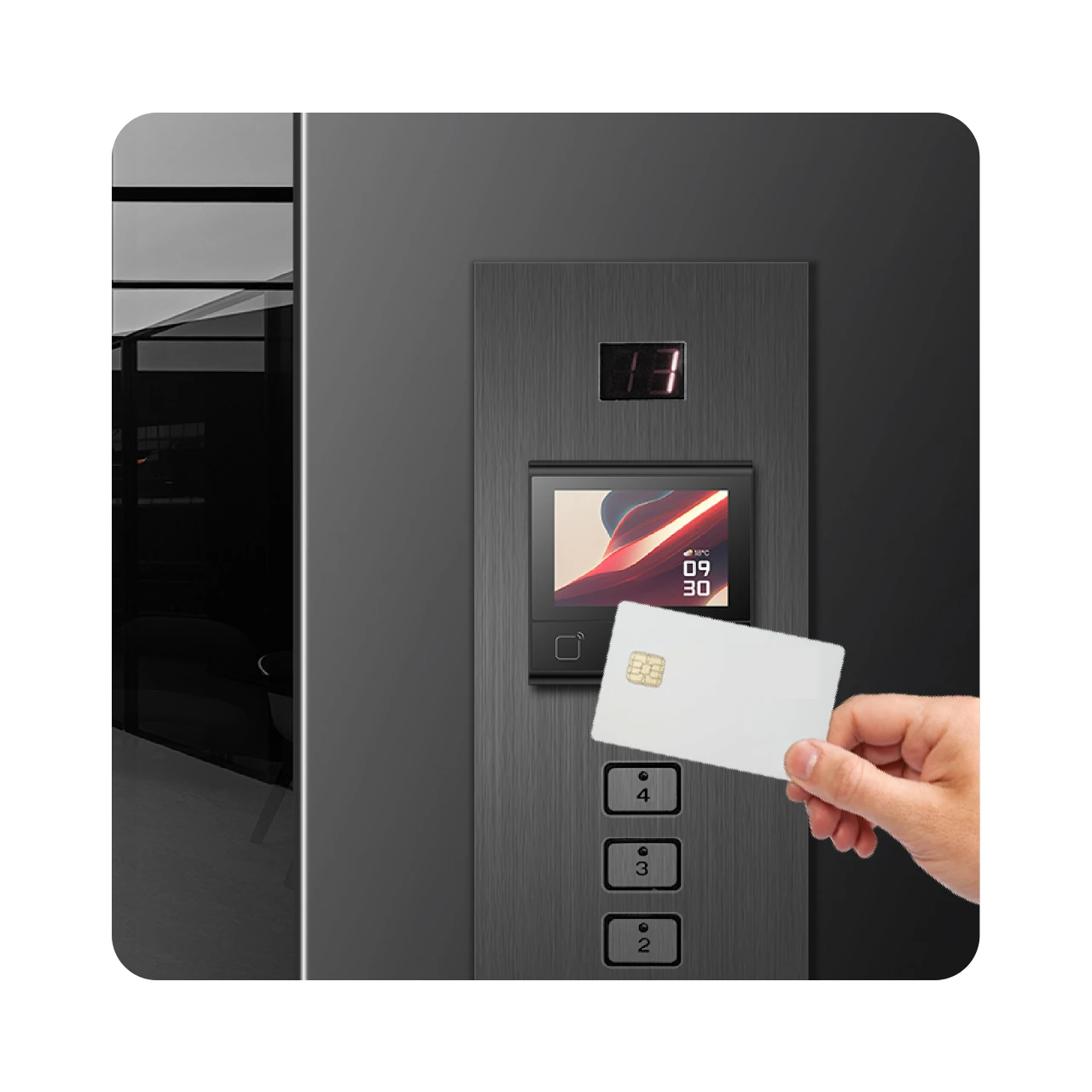 Nfc Card Reader Vending - ระบบควบคุมการเข้าถึงด้วยอีเธอร์เน็ต DW200 เครื่องอ่าน-เขียน RFID เครื่องเขียนบัตรสมาร์ทการ์ด NFC