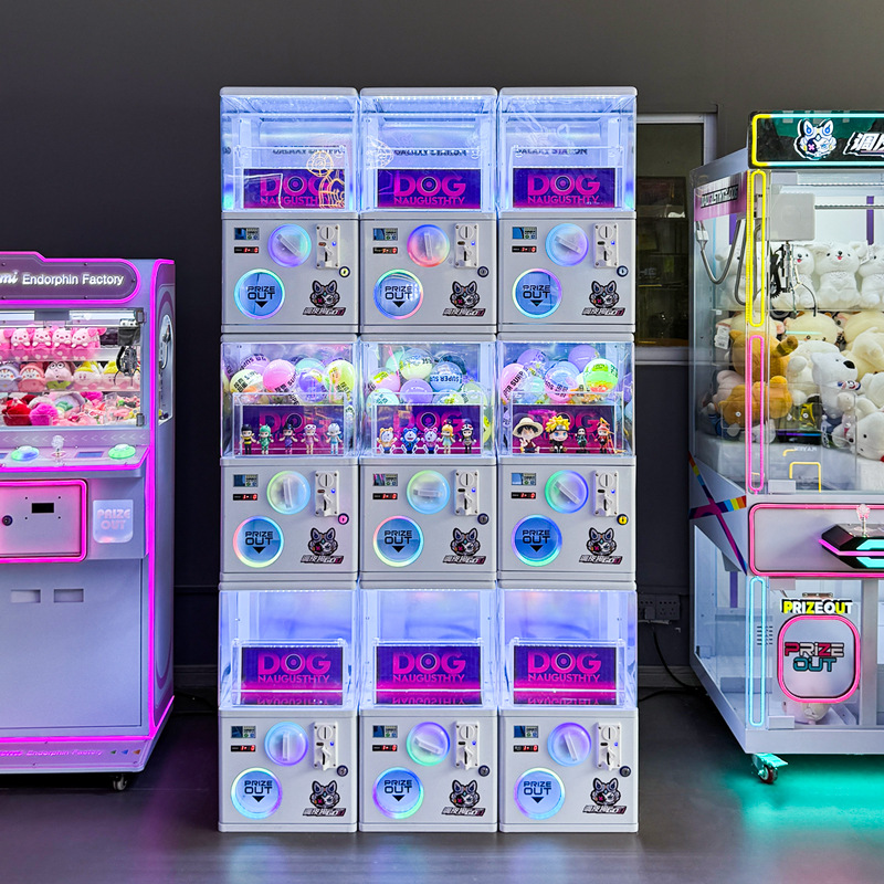 Prize Capsule Toy Machine - ตู้จำหน่ายของเล่นแคปซูลโลหะขนาดเล็กแบบหยอดเหรียญ สำหรับสวนสนุก ห้างสรรพสินค้า และเกมส์เซ็นเตอร์