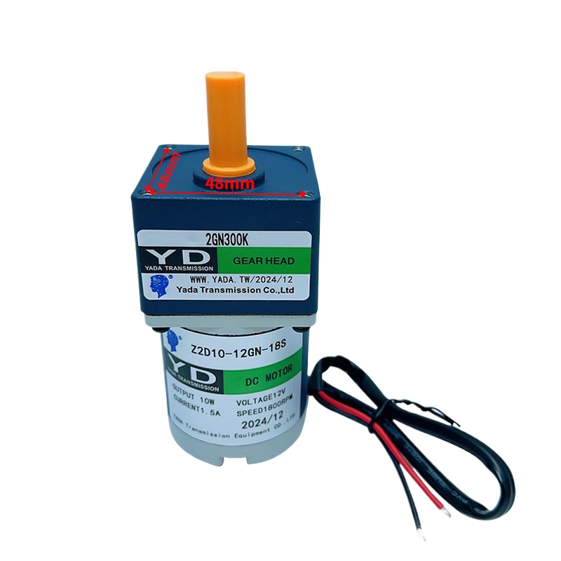Crane Claw Motor - มอเตอร์เครื่องคีบตุ๊กตาอาร์เคด Yada Z2D10-12GN-18S 2ZN300K แรงบิดสูง อะไหล่ทดแทน