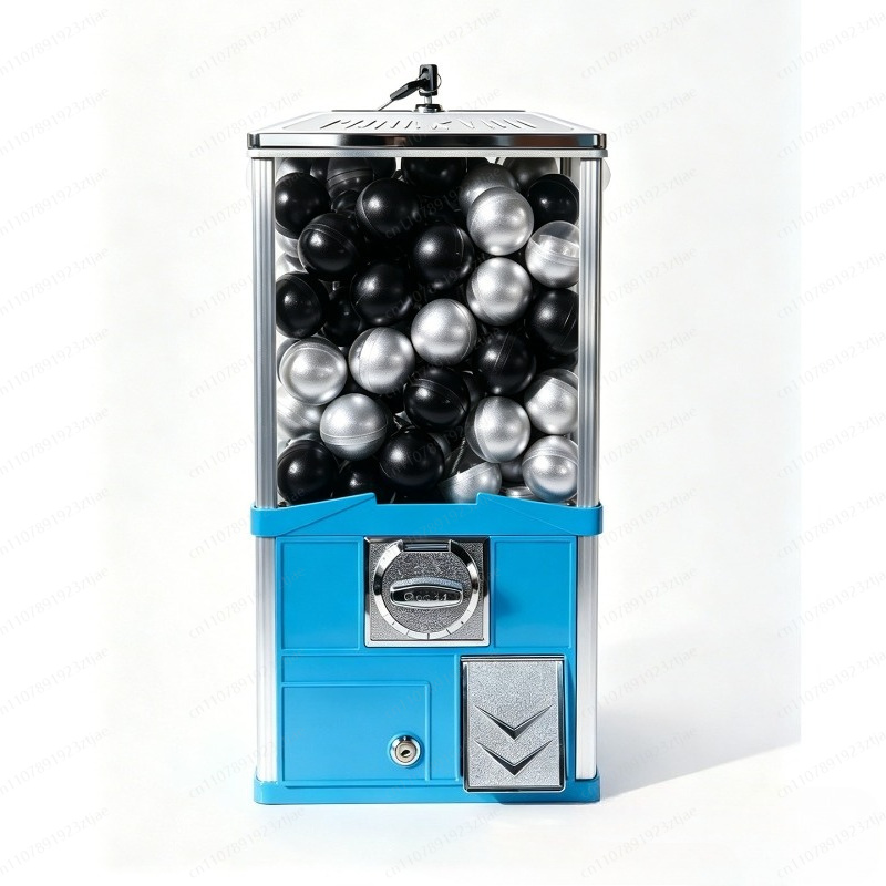 Prize Capsule Toy Machine - ตู้กาชาปองแบบตั้งโต๊ะ 100 แคปซูล เครื่องหยอดเหรียญจำหน่ายของรางวัลแบบแคปซูล