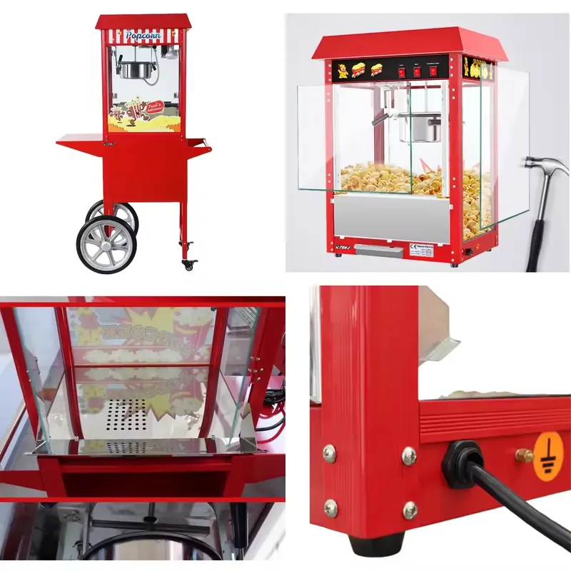 เครื่องทำป๊อปคอร์นลมร้อนเชิงพา - Commercial Vending Machine บทวิจารณ์และราคา