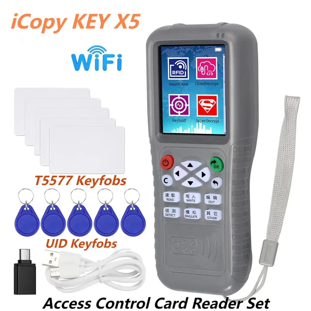 เครื่องคัดลอก RFID แบบ WiFi เค - Nfc Card Reader Vending บทวิจารณ์และราคา