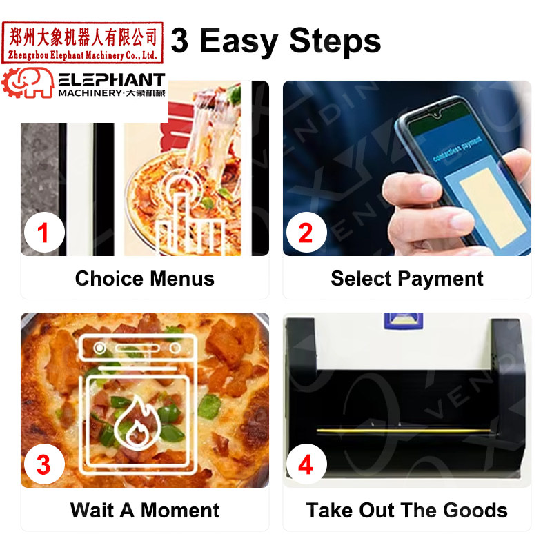 ตู้จำหน่ายพิซซ่าร้อนแบบสั่งทำพ - Commercial Vending Machine บทวิจารณ์และราคา