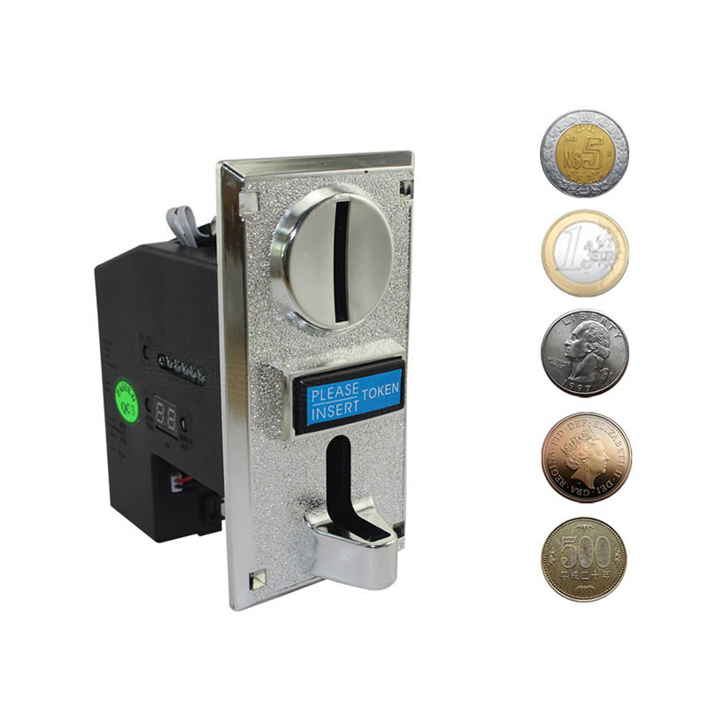 ตัวรับเหรียญหลายตัวอิเล็กทรอนิ - Ticket Redemption Machine บทวิจารณ์และราคา