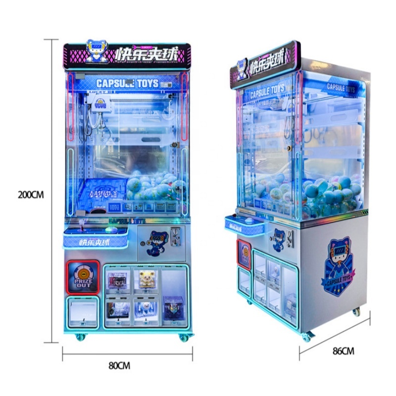 ตู้คีบตุ๊กตาหยอดเหรียญพร้อมตู้ - Prize Capsule Toy Machine บทวิจารณ์และราคา
