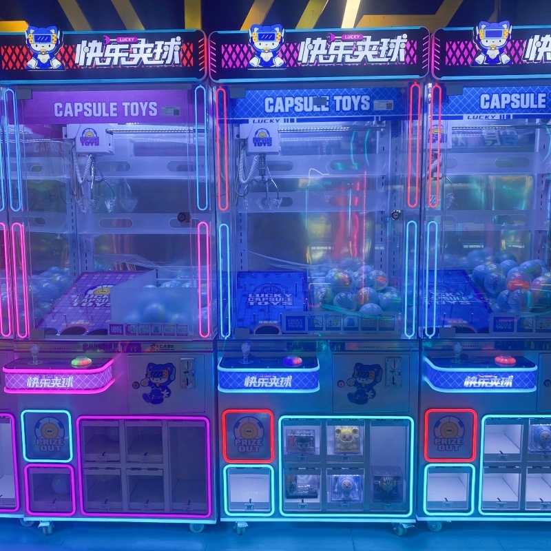 ตู้คีบตุ๊กตาหยอดเหรียญพร้อมตู้ - Prize Capsule Toy Machine บทวิจารณ์และราคา