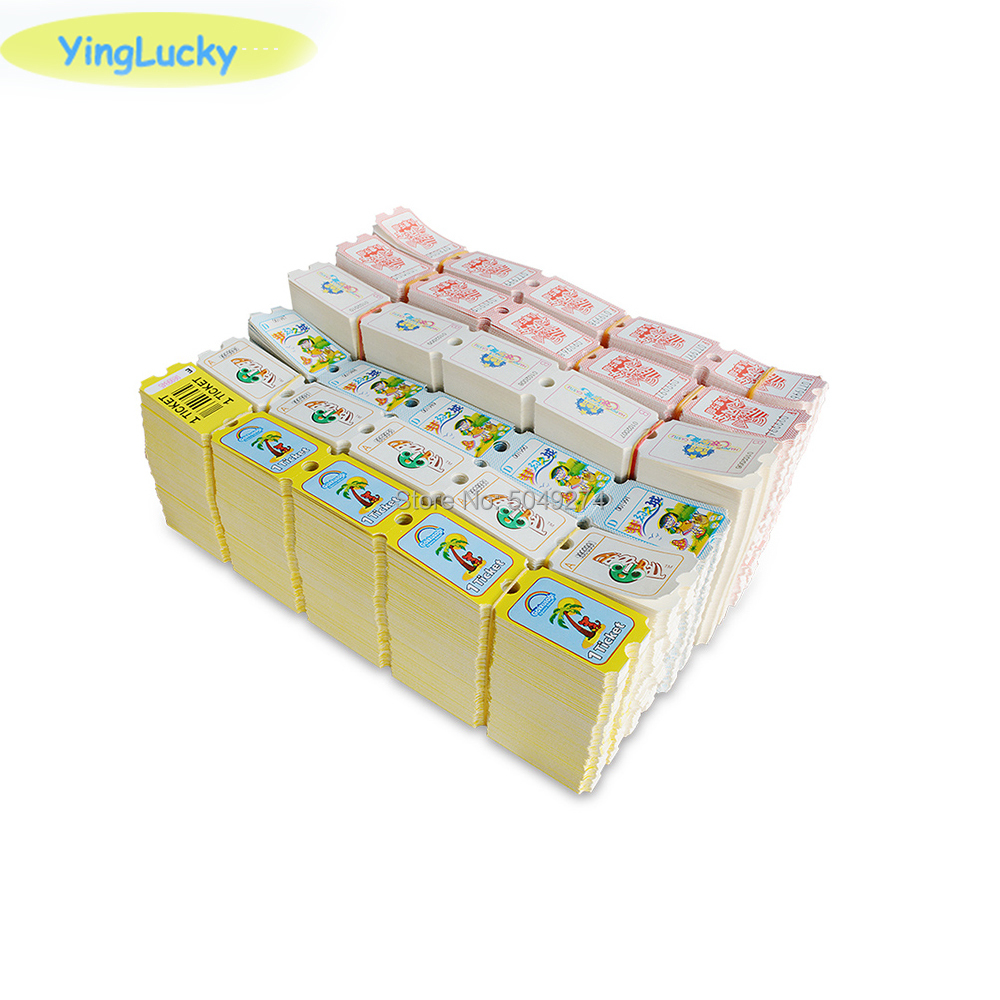 Yinglucky 2000ชิ้น/ล็อตหวย Red - Ticket Redemption Machine บทวิจารณ์และราคา
