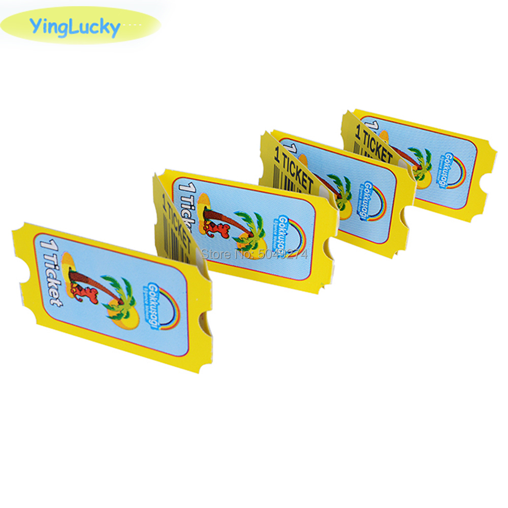 Yinglucky 2000ชิ้น/ล็อตหวย Red - Ticket Redemption Machine บทวิจารณ์และราคา
