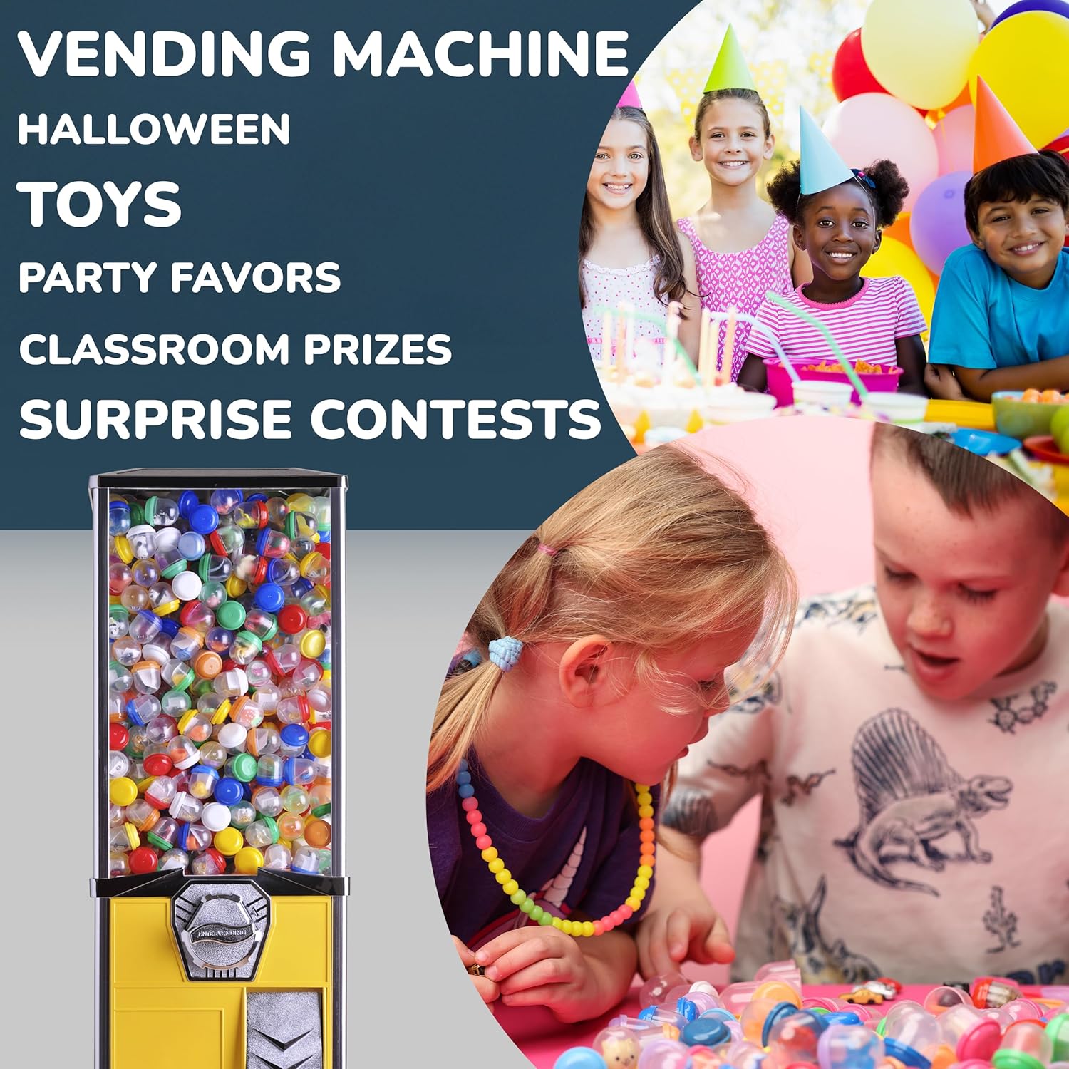 100-500PCS รอบแคปซูลสําหรับราง - Prize Capsule Toy Machine บทวิจารณ์และราคา