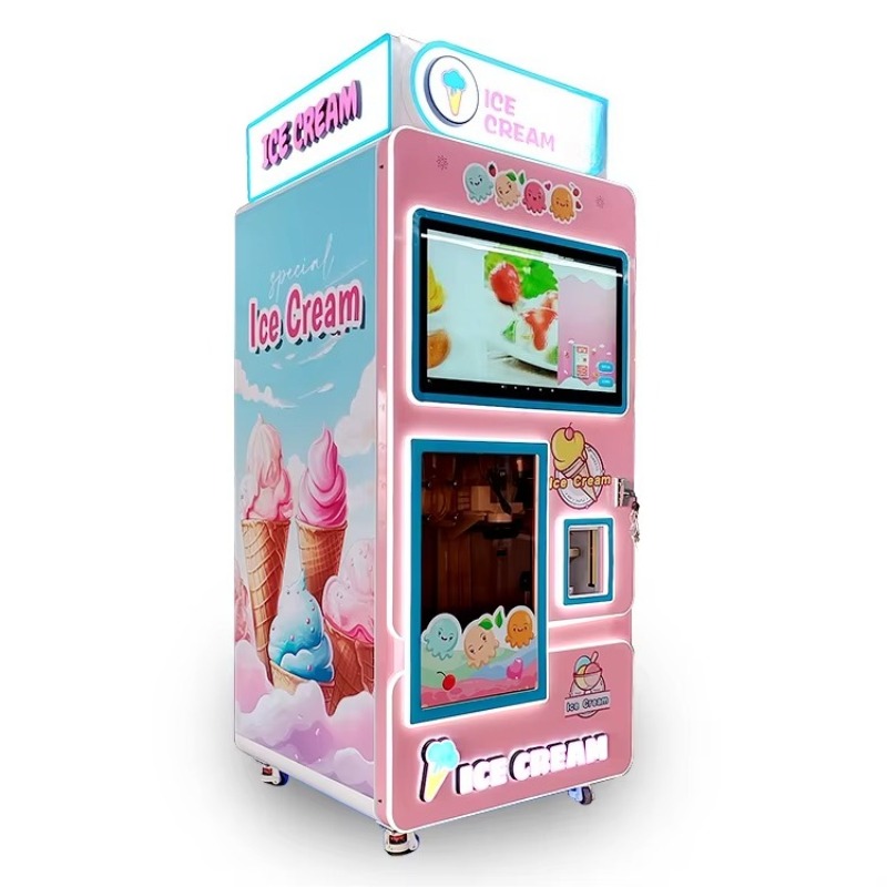 เครื่องจำหน่ายไอศกรีมอัตโนมัติ - Vending Machine Qr Code บทวิจารณ์และราคา