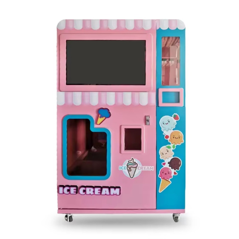 เครื่องจำหน่ายไอศกรีมอัตโนมัติ - Vending Machine Qr Code บทวิจารณ์และราคา