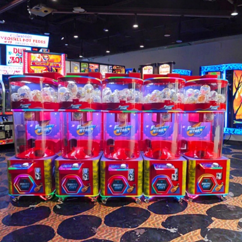 ตู้กาชาปองหยอดเหรียญของเล่นแคป - Prize Capsule Toy Machine บทวิจารณ์และราคา
