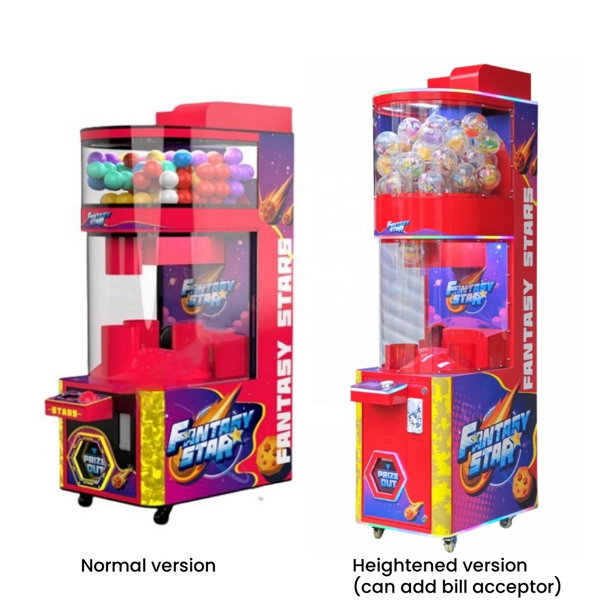 ตู้กาชาปองหยอดเหรียญของเล่นแคป - Prize Capsule Toy Machine บทวิจารณ์และราคา