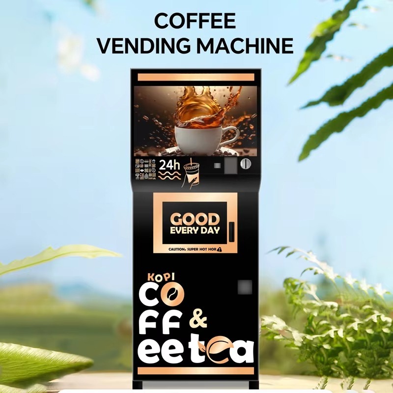 เครื่องจำหน่ายกาแฟอัตโนมัติขนา - Vending Machine Qr Code บทวิจารณ์และราคา