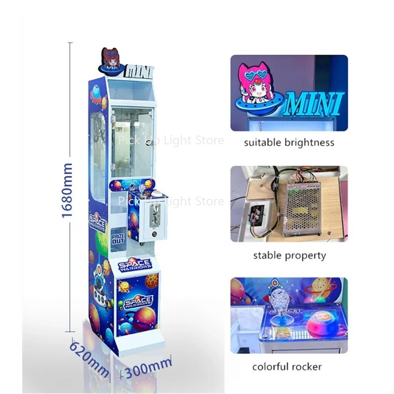 ตู้คีบตุ๊กตาขนาดเล็ก ของเล่นจิ - Bill Acceptor Vending บทวิจารณ์และราคา