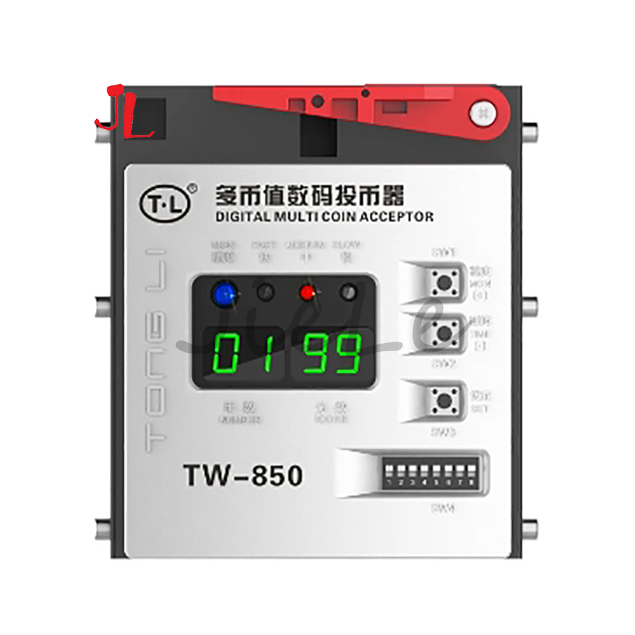 ตัวรับเหรียญหลายตัว TL TW-850, - Vending Arcade Games บทวิจารณ์และราคา