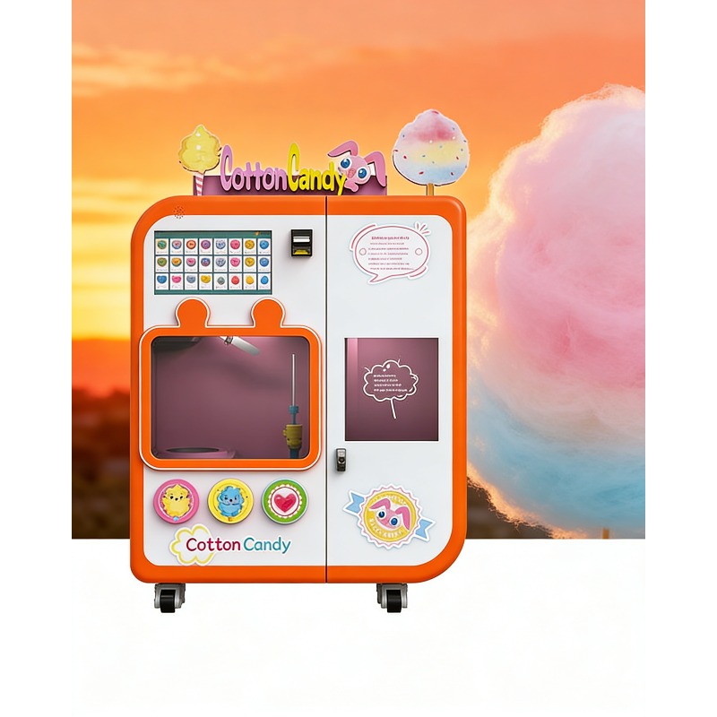 เครื่องทำสายไหมอัตโนมัติเต็มรู - Commercial Vending Machine บทวิจารณ์และราคา