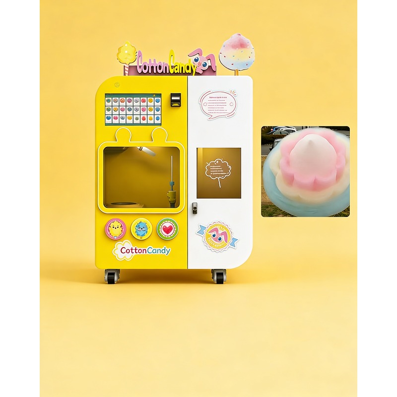 เครื่องทำสายไหมอัตโนมัติเต็มรู - Commercial Vending Machine บทวิจารณ์และราคา