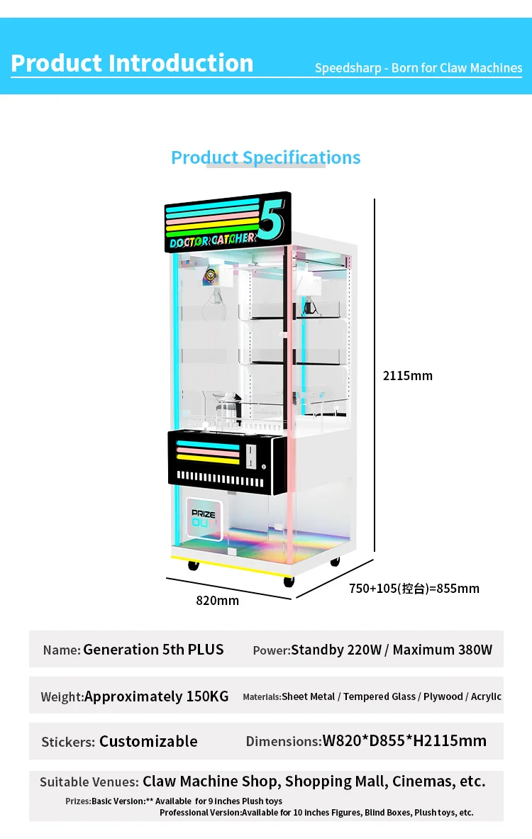 เครื่องเกมคีบตุ๊กตาหยอดเหรียญใ - Arcade Vending Machines For Sale บทวิจารณ์และราคา