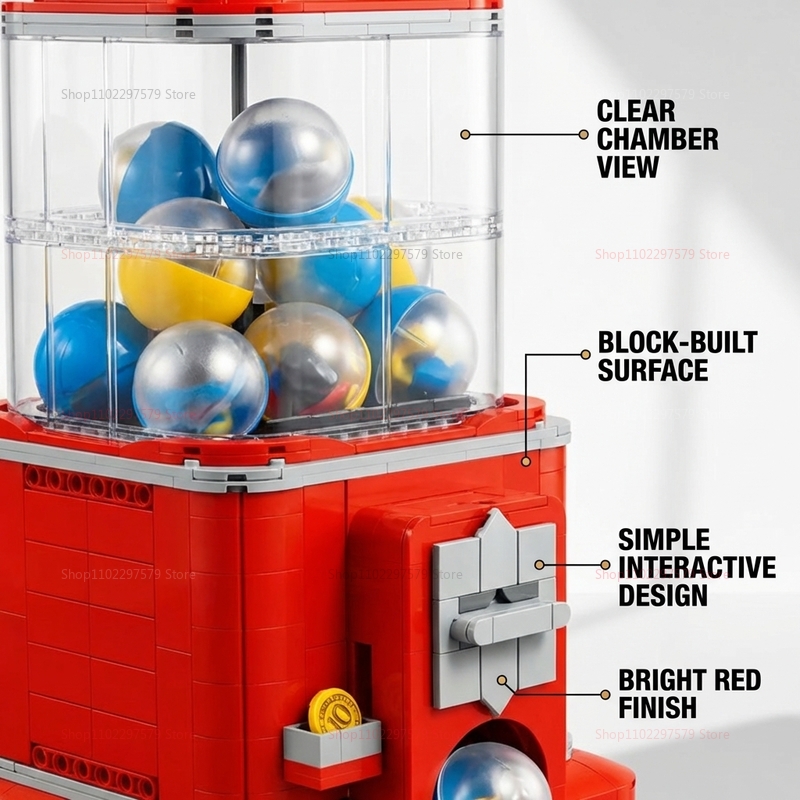 1343 ชิ้น ชุดตัวต่อเครื่องจำหน - Arcade Toy Vending Machine บทวิจารณ์และราคา