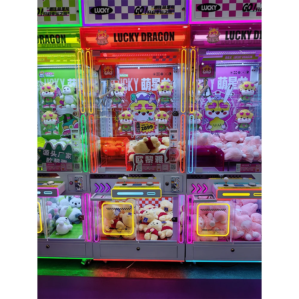 # ใหม่ที่มีสีสันเครื่องกรงเล็บ - Arcade Toy Vending Machine บทวิจารณ์และราคา