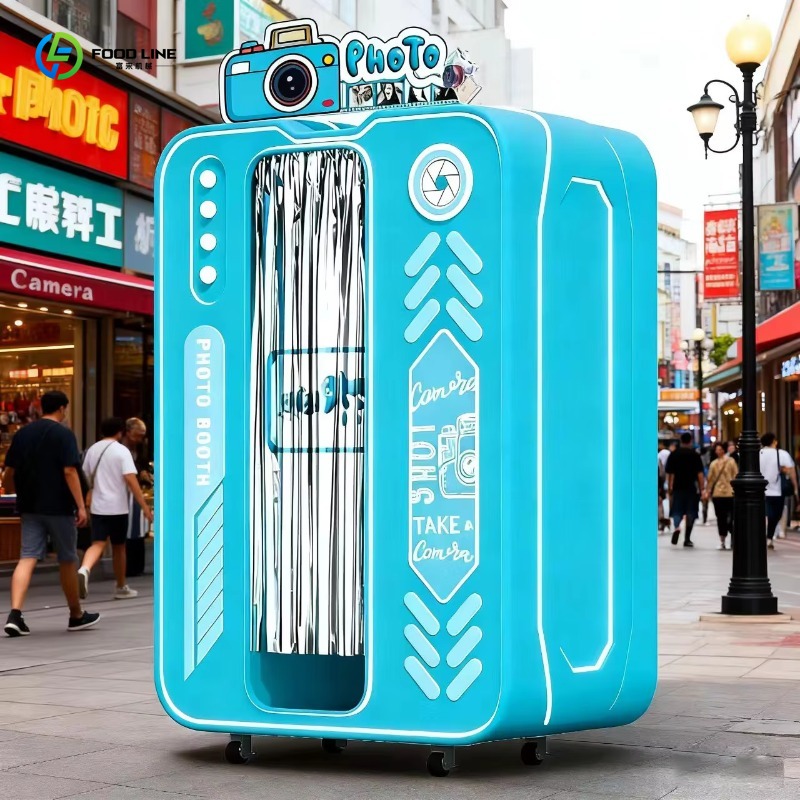 ตู้ถ่ายรูปสไตล์เกาหลีแบบกำหนดเ - Photo Booth Machine บทวิจารณ์และราคา