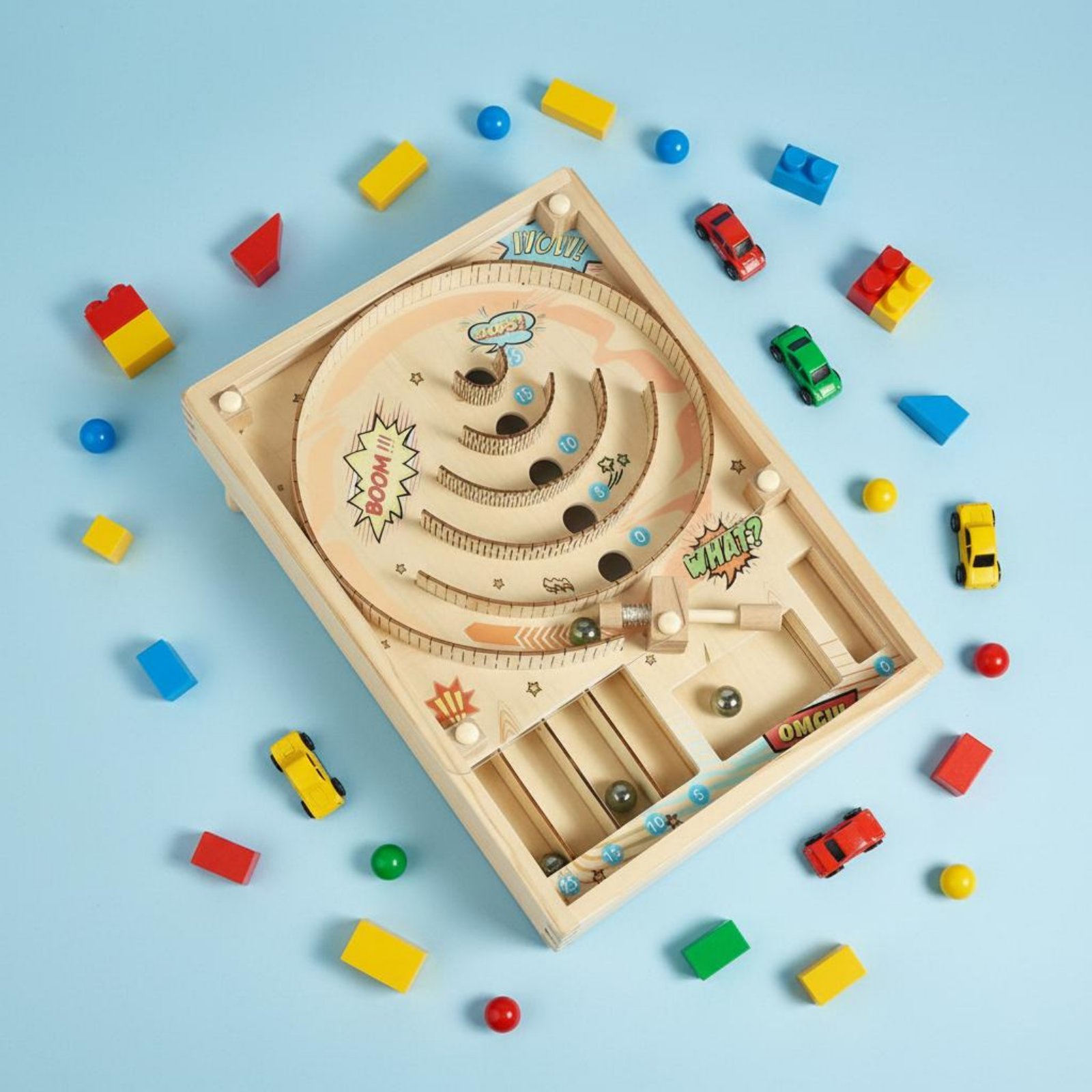 เกมกระดานลูกแก้วแบบตั้งโต๊ะ ช่ - Pinball Machine บทวิจารณ์และราคา