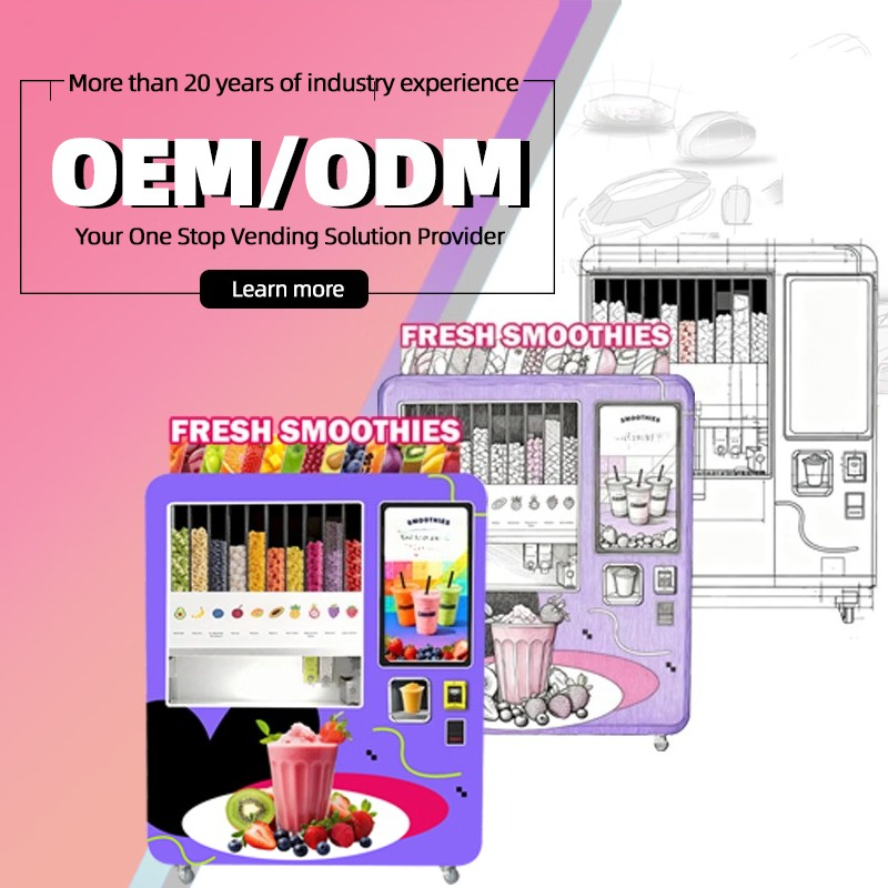 เครื่องจำหน่ายสมูทตี้อัตโนมัติ - Vending Machine Qr Code บทวิจารณ์และราคา