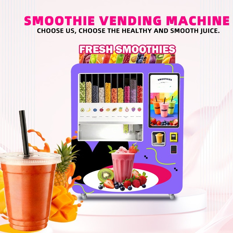 เครื่องจำหน่ายสมูทตี้อัตโนมัติ - Vending Machine Qr Code บทวิจารณ์และราคา