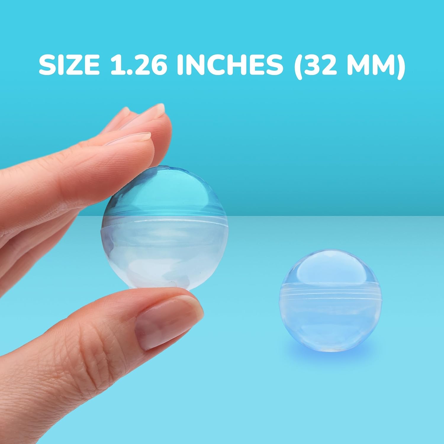 แคปซูลพลาสติกใสทรงกลมขนาด100ชิ - Prize Capsule Toy Machine บทวิจารณ์และราคา
