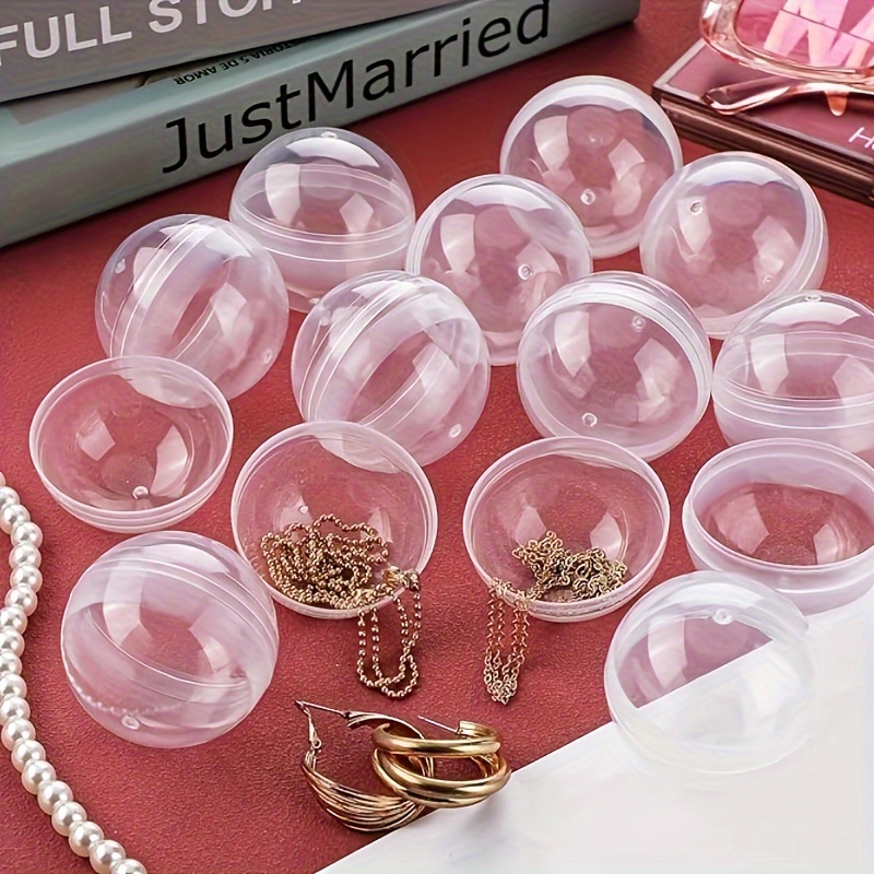 แคปซูลพลาสติกใสทรงกลมขนาด100ชิ - Prize Capsule Toy Machine บทวิจารณ์และราคา