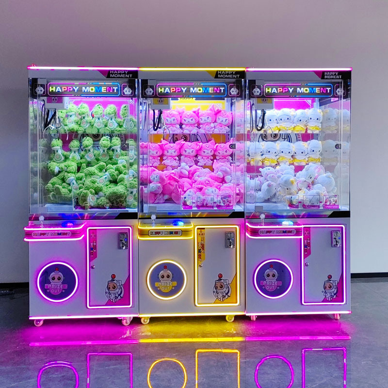 เครื่องเกมตู้คีบตุ๊กตาแบบสามคน - Arcade Vending Machines For Sale บทวิจารณ์และราคา