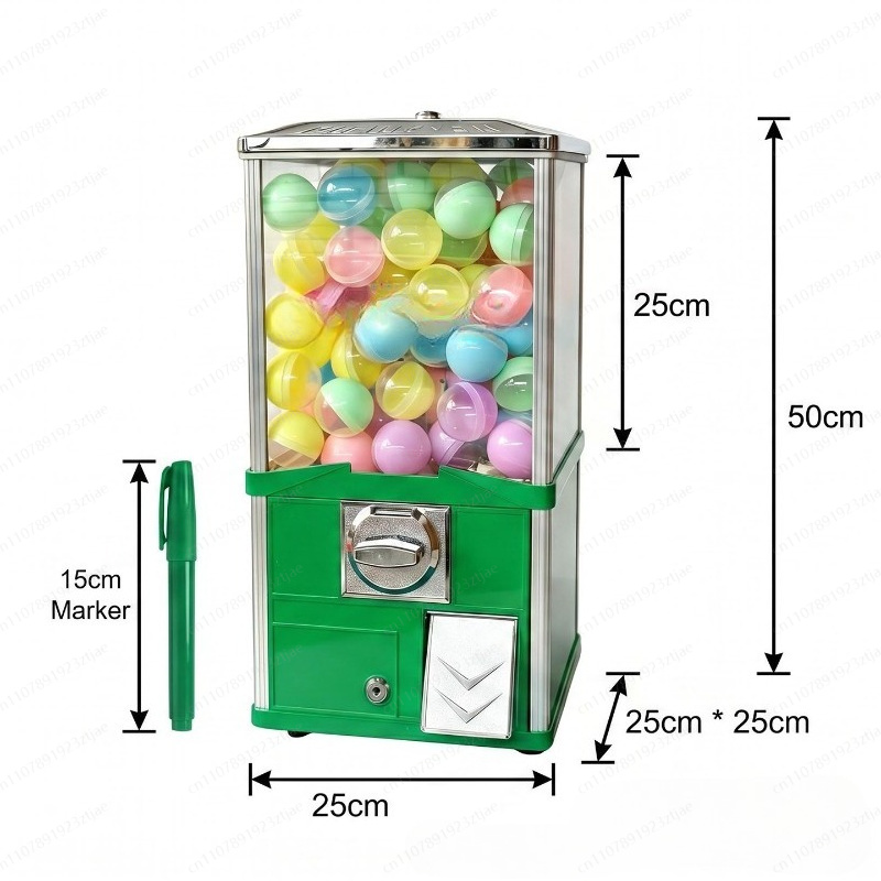 ตู้กาชาปองแบบตั้งโต๊ะ 100 แคปซ - Prize Capsule Toy Machine บทวิจารณ์และราคา